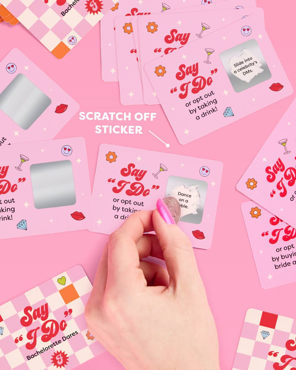 Bachelorette Scratch Off Dare Card Game