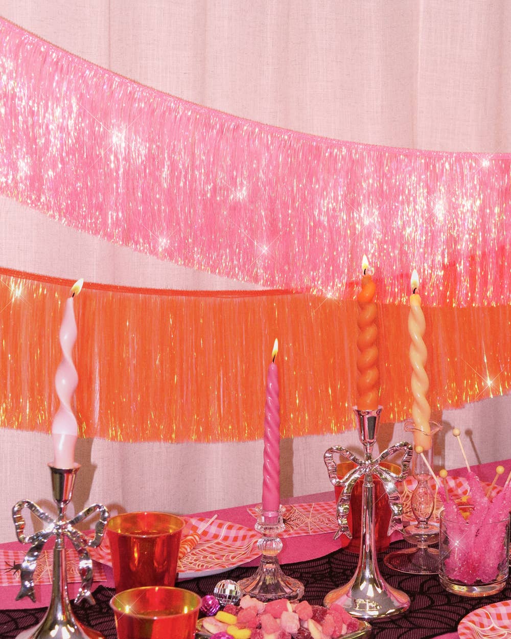 Orange Fringe Banner
