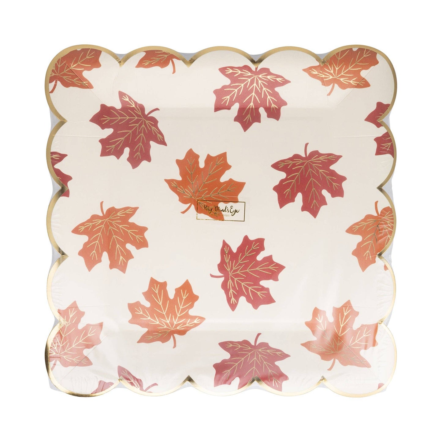 Falling Leaves 9" Paper Plate