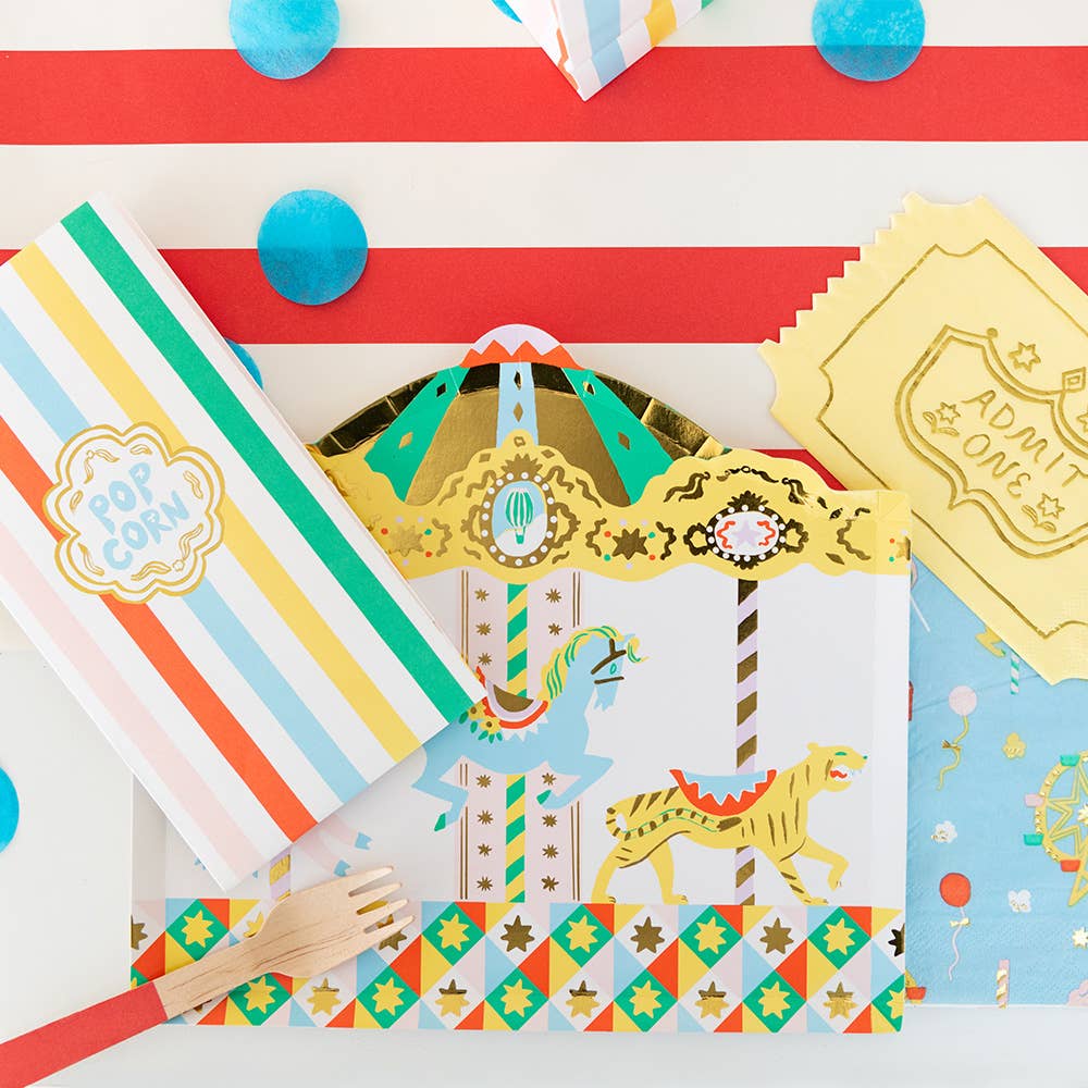 Jollity & Co. + Daydream Society Off to the Fair Napkins - Thumbnail 4