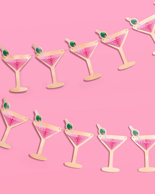 3D Martini Banner