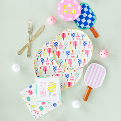 Pickleball Social Club "Hit Me With Your Best Shot" Cocktail Napkins