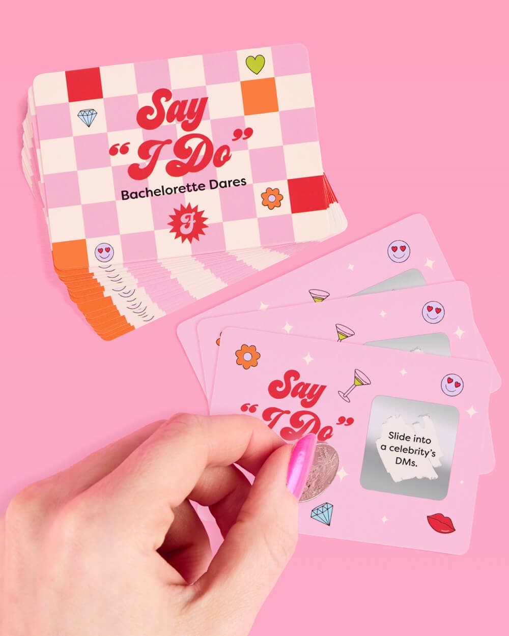 Bachelorette Scratch Off Dare Card Game
