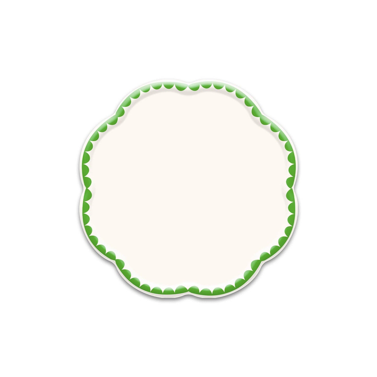 Green Dessert 8" Plate