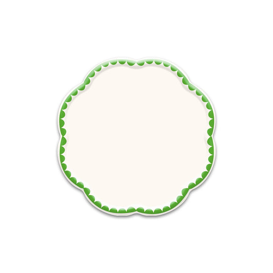 Green Dessert 8" Plate