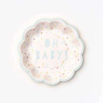 Oh Baby Large Disposable Plate