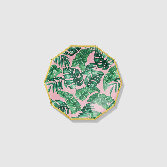 Palm Leaves Paper Plates - Small