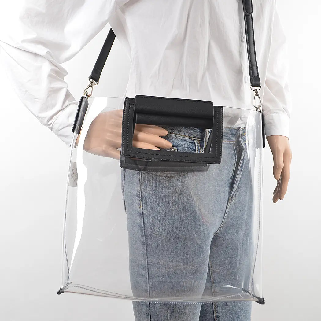 Clear Large Crossbody Bag