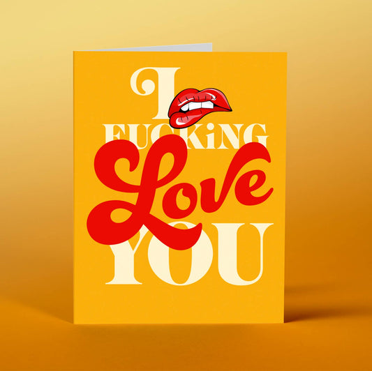 love lips card