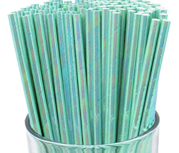 Assorted Foil Paper Straws - Just Artifacts