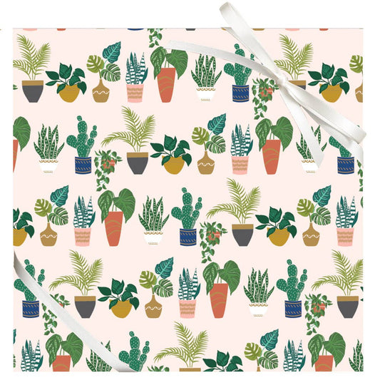Plant Life Stone Wrapping Paper