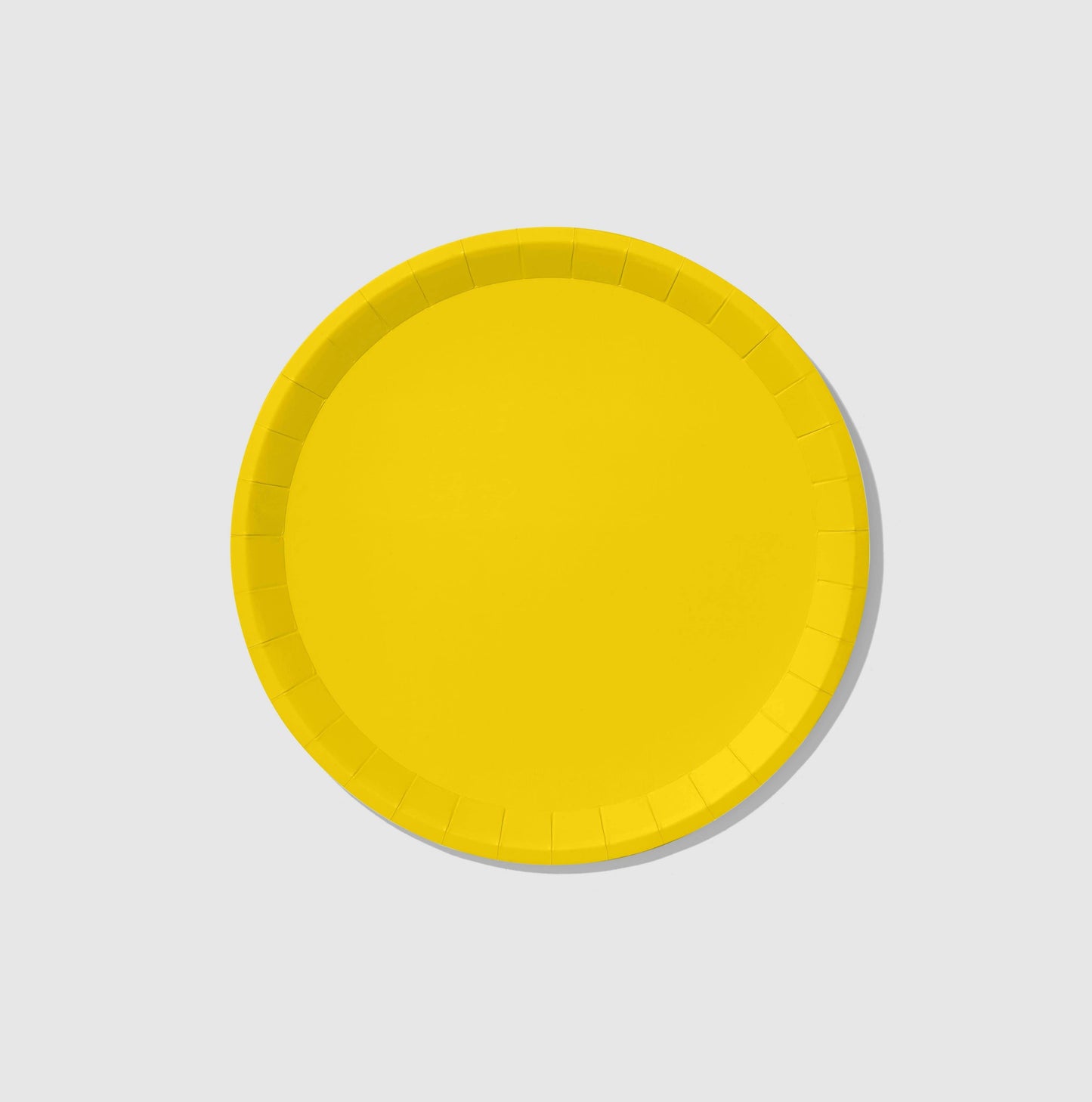 Yellow Paper Plates - Large