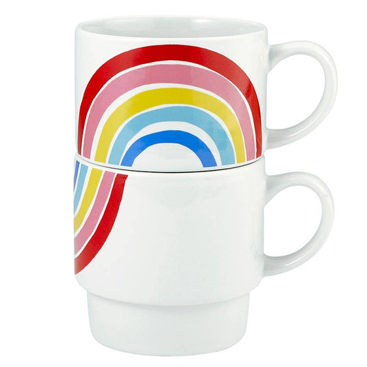 Stacking Mugs Set-Rainbows