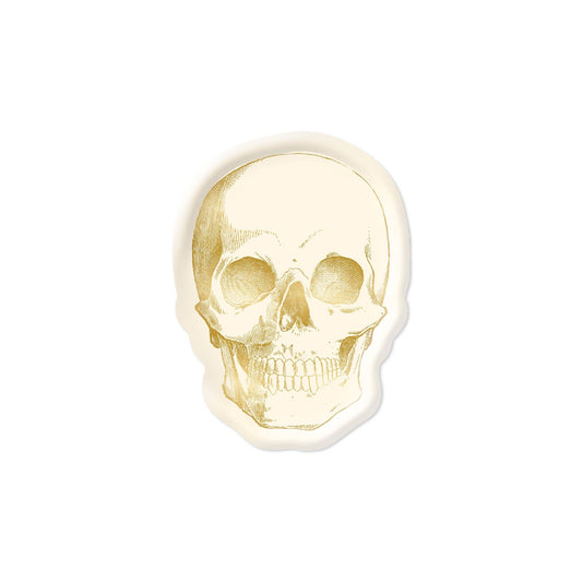 Happy Haunting Skull Shaped 8" Plate