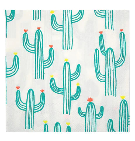 Cactus Paper Napkins