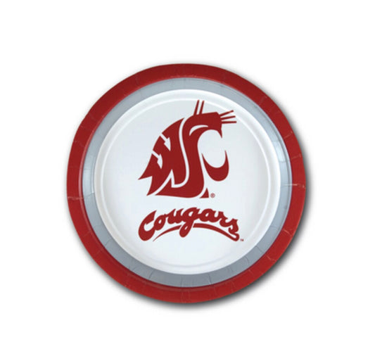 WSU Paper Plates