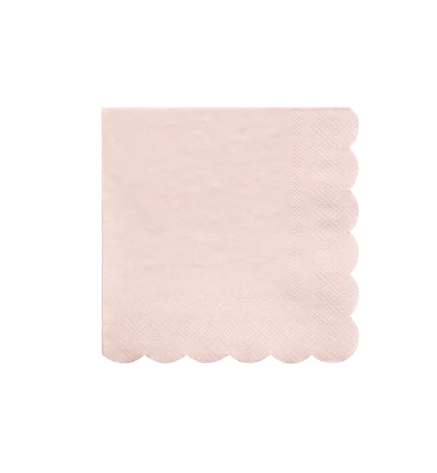 Scalloped Cocktail Napkins