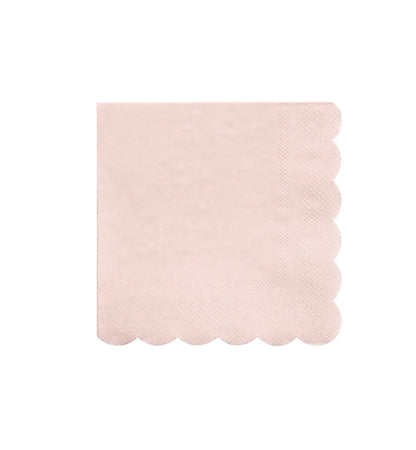 Scalloped Cocktail Napkins