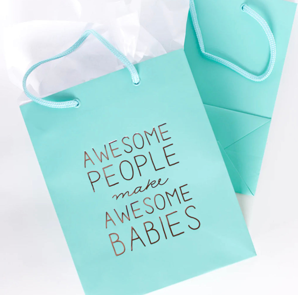 Awesome People Make Awesome Babies Gift Bag