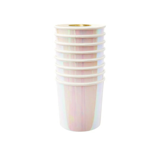 Iridescent Tumbler Cups