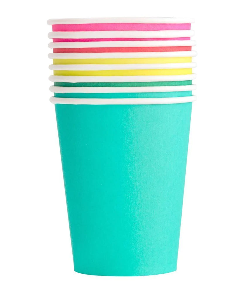 Rainbow Classic Paper Cups