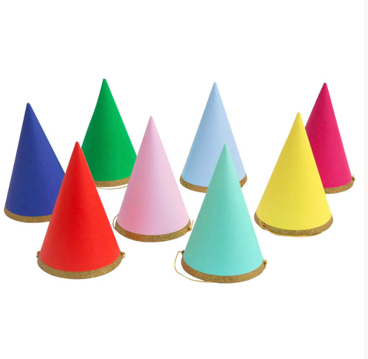 Multicolor Party Hats