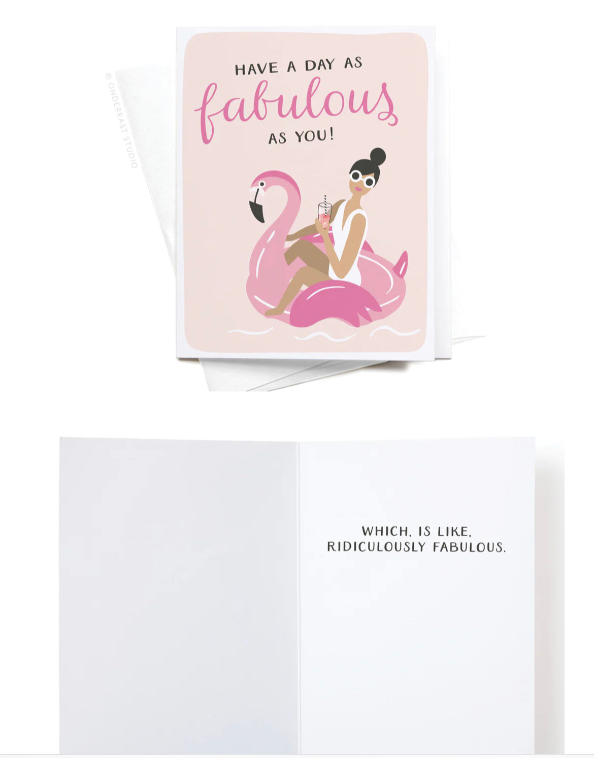 Fabulous Flamingo Birthday Card