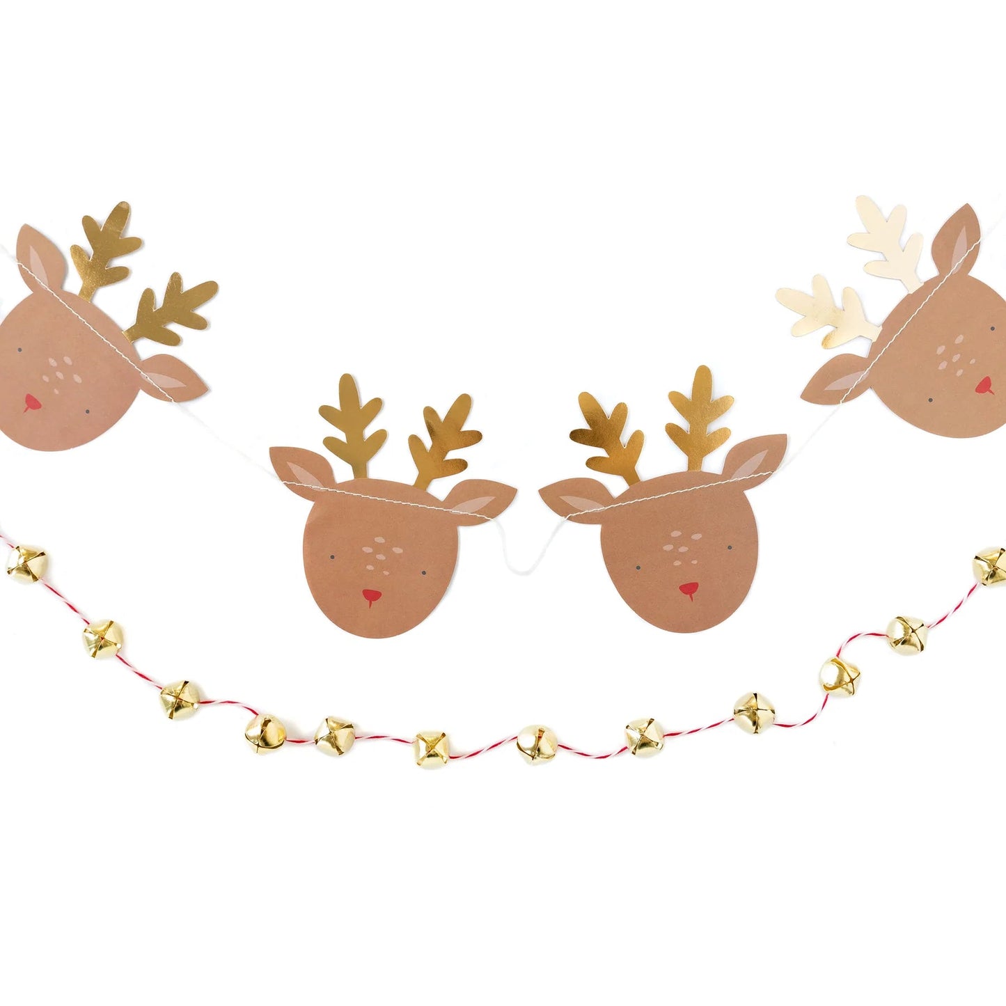 Reindeer and Bells Banner set