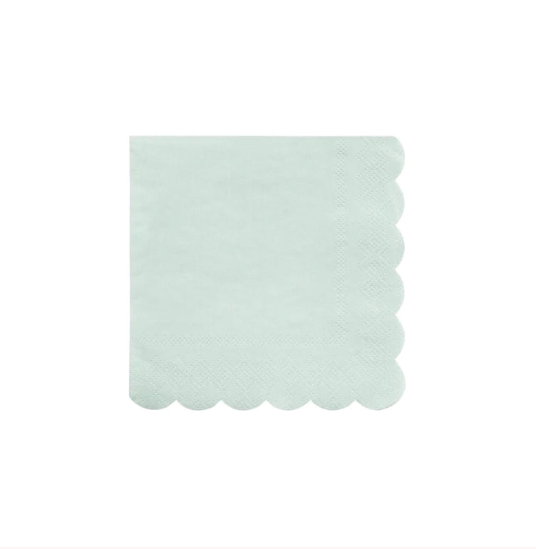 Scalloped Cocktail Napkins