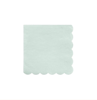 Scalloped Cocktail Napkins