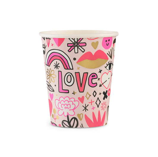 Love Notes Paper Cups
