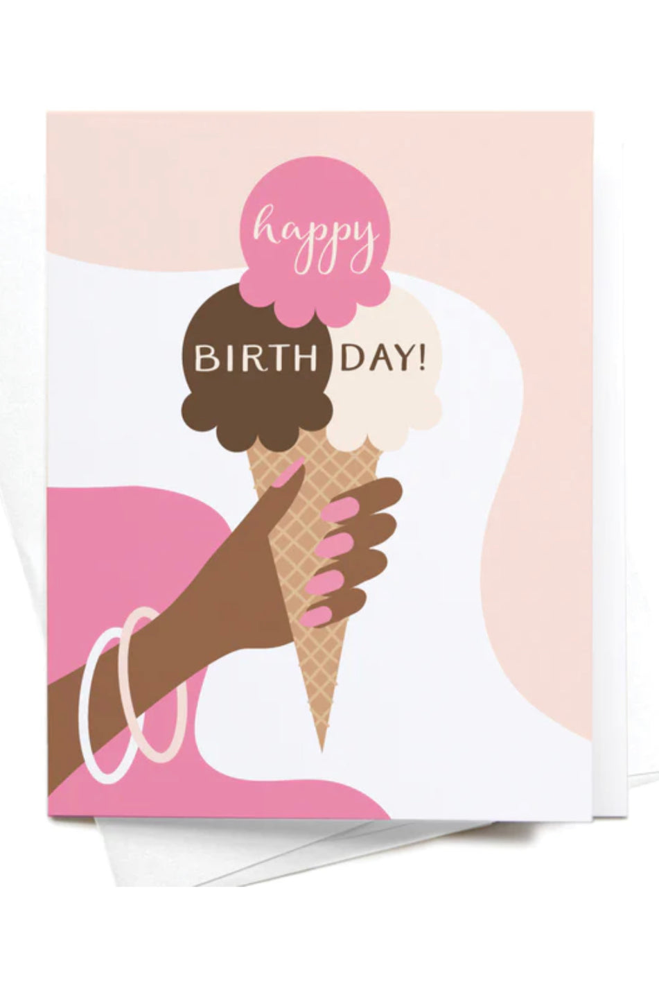 Ice Cream Cone Birthday Card