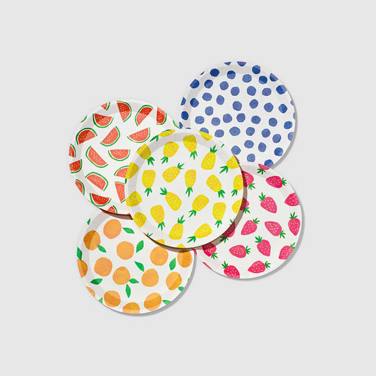 Fruit Punch Plates - Small
