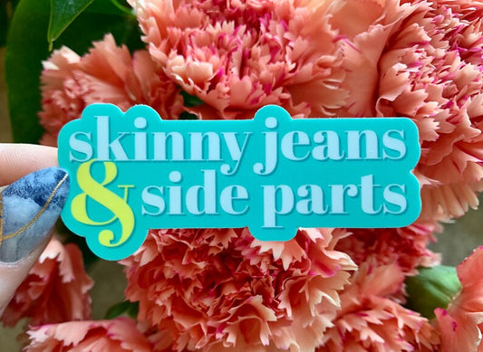 Skinny Jeans and Side Parts Sticker