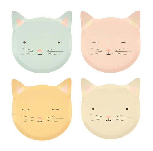 Cute Kitten Plates