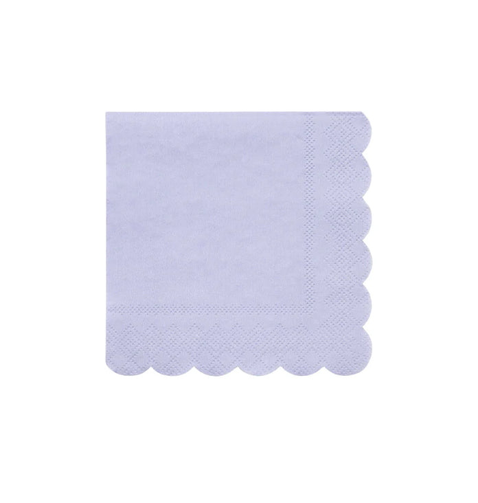 Scalloped Cocktail Napkins