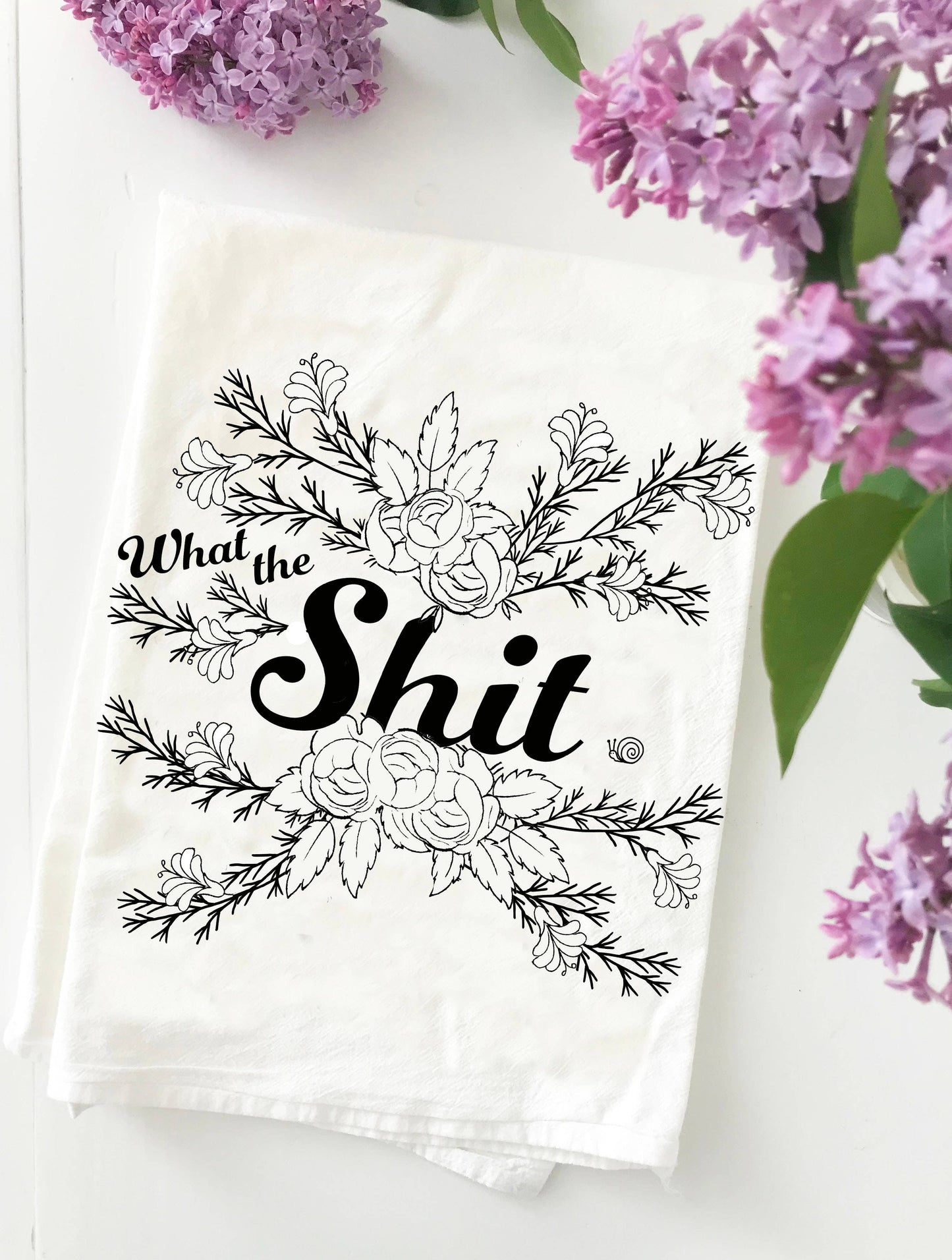 What The Shit Kitchen Towel