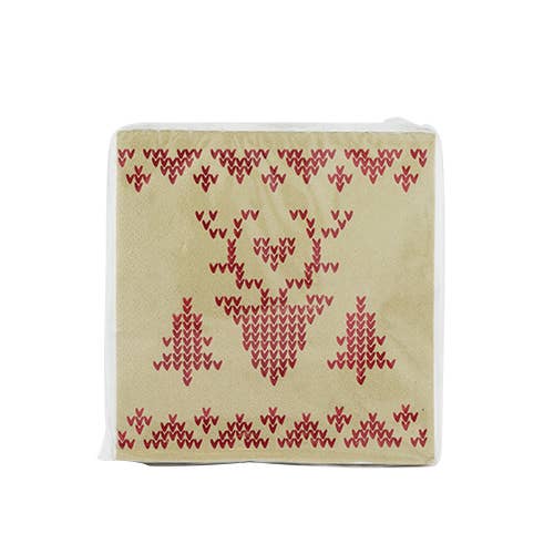 Red Sweater Paper Napkins