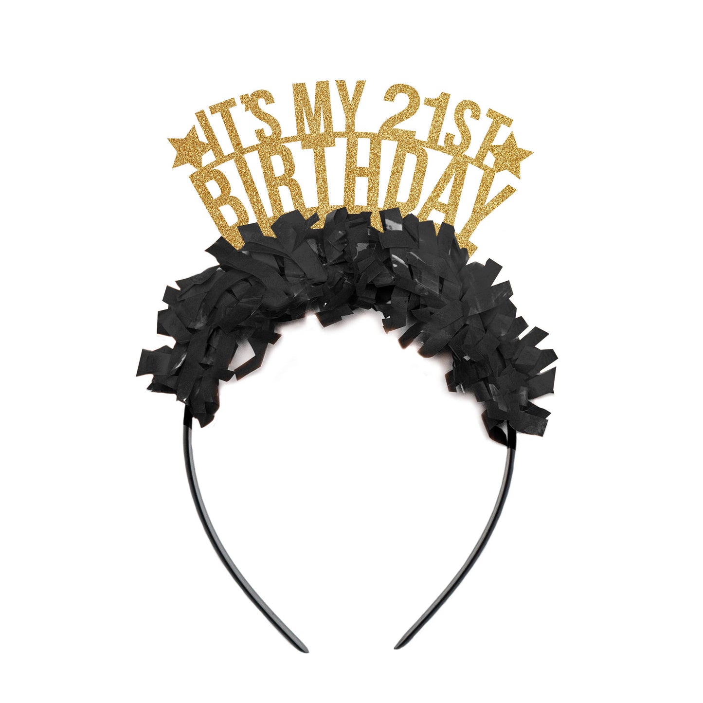 21st Birthday Headband Crown