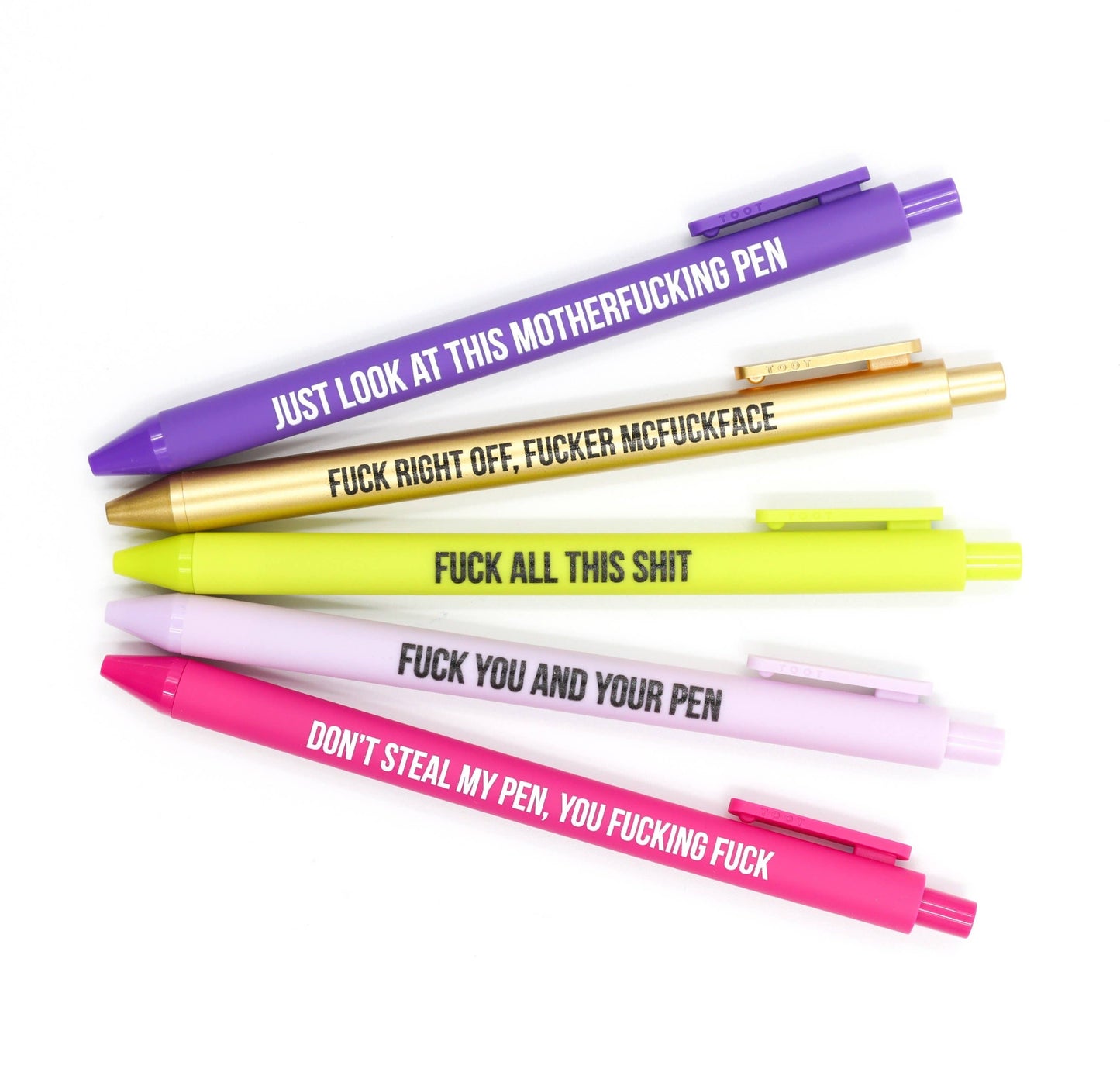 Fuck Colorful Pen Set