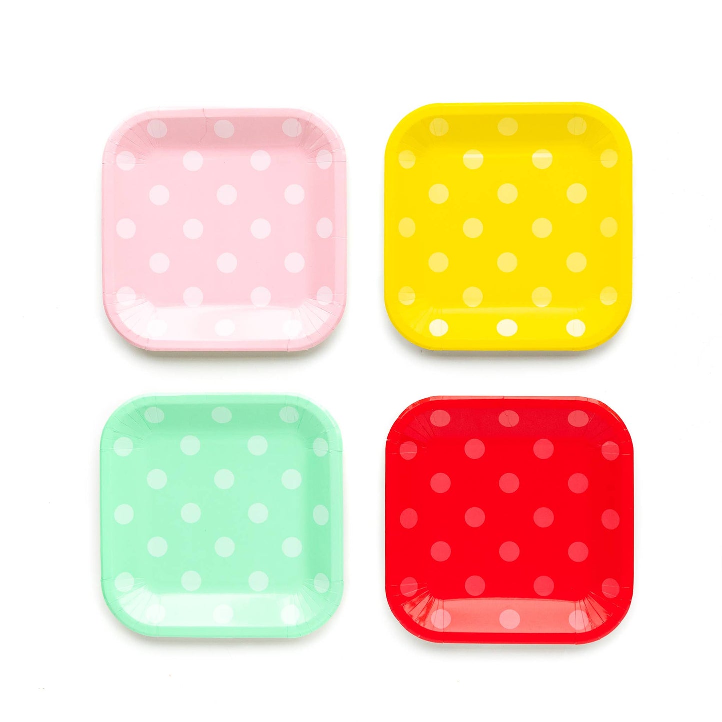 Polka Dot Paper Plates