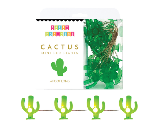 Cactus Mini LED Lights Garland