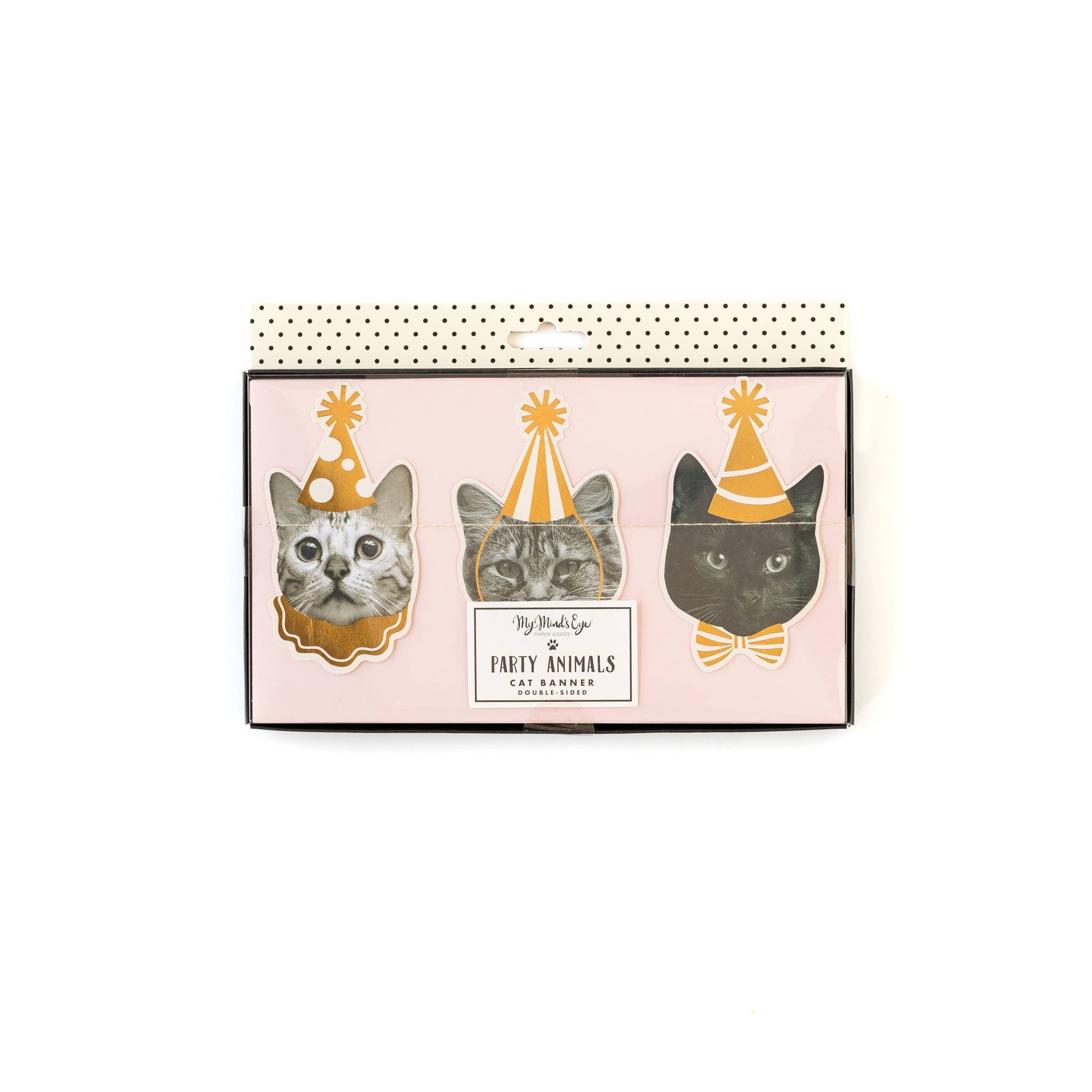 Cat Party Banner – Pop Balloon Bar + Party