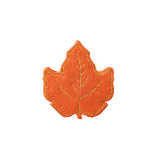 Maple Leaf Paper Napkins
