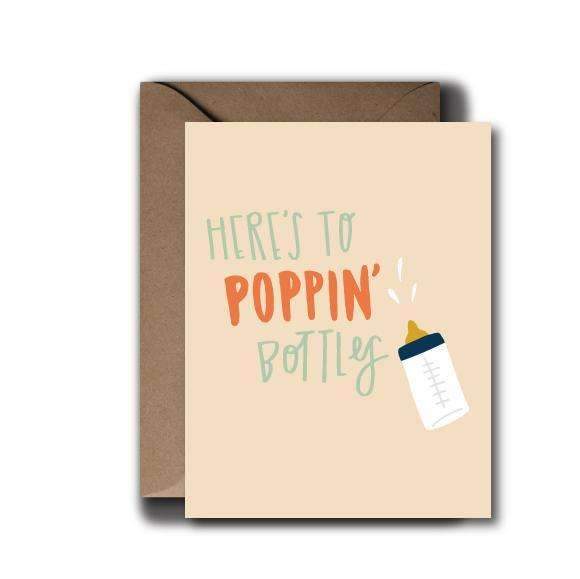 Here's to Poppin' Bottles Card