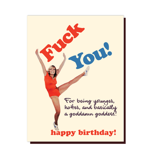 Fuck You Happy Birthday Card