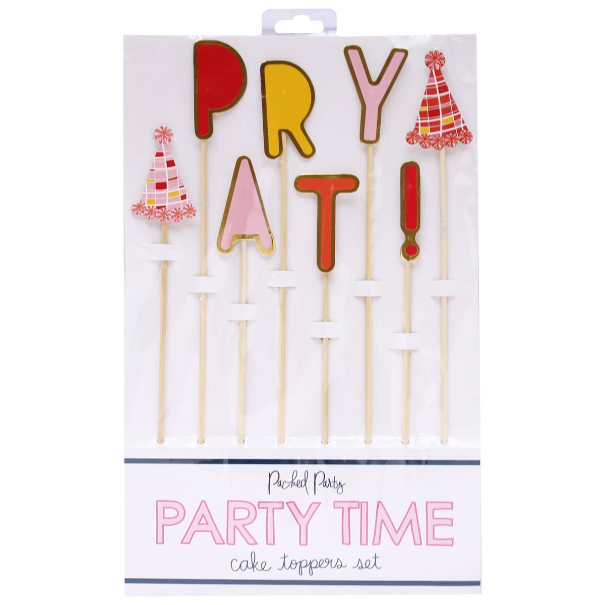 Party Time Cake Topper