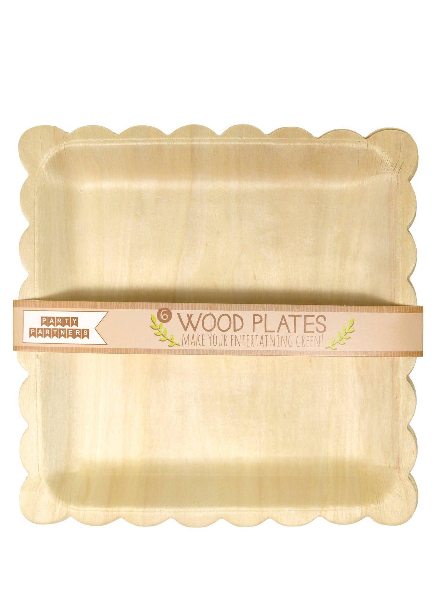 Wood Dinner Plates