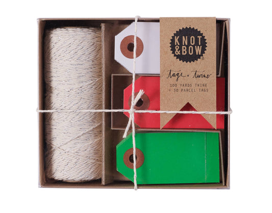 Tags & Twine Box - Holidays