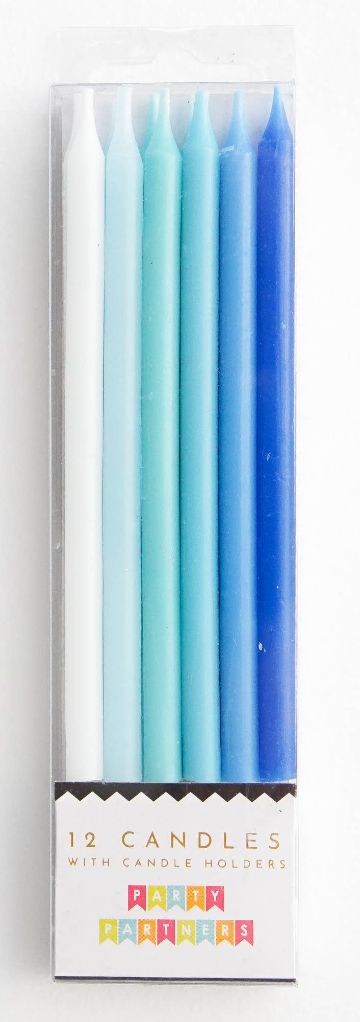 Blue Gradient Candle Set